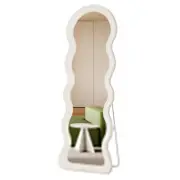 Flannel Wavy Framed Full Length Mirror