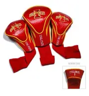 NCAA Iowa State Cyclones Golf Contour Head Covers, Set of 3