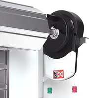 Automatic Roll Up Door Opener | Commercial Roll Up Garage Door Opener | Rollup Door Opener with 4 Remotes & Powerful 800N Motor for 22m² Rolling Doors | Compatible with Various Doors | Obstacle Detect