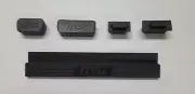 50pcs PC Graphics card HDMI DVI DisplayPort D-Sub PCI-e Port Cover Protector Cap