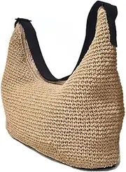 [A.WAVE] Handmade Hobo Bag Tote Bag Summer Laptop Bag Adjustable Strap Spacious Laptop-Friendly Unisex Shoulder Crossbody Bag