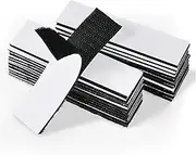 50PCS Duty 1x4 Inch Double Sided Strips - Strong and Reusable Hook & Loop Mounting Tape for Hanging, Organizing, and Securing Items - Ideal for Home, Office, and DIY Projects.