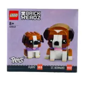 Lego Pets Brickheadz Puppy & St. Bernard Brand New SEALED (40543)