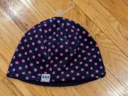 NWT Gap Girls Kids Winter Polka Dot Hat Size Large/XL NEW