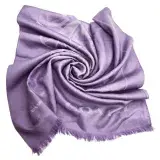 在飛比找遠傳friDay購物優惠-【COACH】大馬車 LOGO100%羊毛絲巾圍巾(鬱金香紫