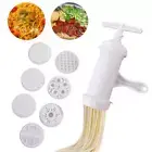 Manual Noodle Press Plastic Noodle Making Machine Pasta Maker Kitchen Newbie