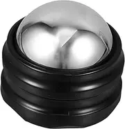 PACKOVE Stainless Steel Massage Roller Ball Versatile Cold Therapy Tool for Neck Shoulders Back and Legs Durable Deep Tissue Muscle Massager for Relief and Relaxation