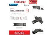 SanDisk 64GB iXpand Luxe Lightning & USB Type-C Flash Drive