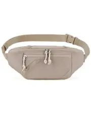 Fanny Packs for Women Belt Bag with Adjustable Strap Crossbody Waist Camel