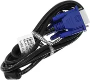 CONGARTENO 2Pcs Vga Data Cable Vga Adapter Cable for Projector Monitor Durable Pe Material High Electrical Conductivity for Reliable Data Transmission