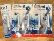 Rotadent Plus Replacement Brush Heads Two Pack Hollow Tip 9094H 2010, One 2014