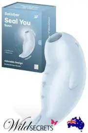 NEW Satisfyer Seal You Soon 4.3 inch Air Pulse Clitoral Stimulator, Sex Toy