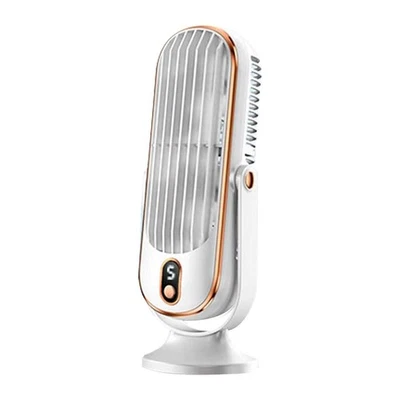 720° Flippable Bladeless Tower Fan, Oscillating Silent Fan with 5 Modes,9737