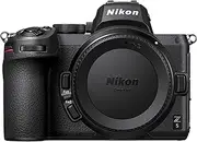 Nikon Z 5 Full Frame Mirrorless Camera (24.3MP, 273 Point Hybrid AF with Focus Assistant, Built-in 5-Axis Image Stabiliser, 4K UHD Video, Dual Memory Card Slot)