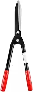 Garden shear heavy duty,Fence clippers,grass clippers straight head,garden tools large scissors,with straight steel blade and lightweight handle for trimming borders, decorative shrubs (Roughened