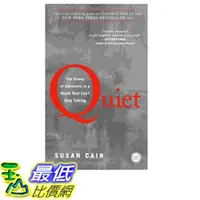 在飛比找樂天市場購物網優惠-2019 美國得獎書籍 Quiet: The Power o