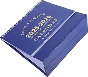 TEMPNAP Desk Calendar Daily Planner With Weekly Monthly Schedule 2025 to 2026 For Office Home School Teacher Students Professionals