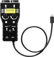 Saramonic SmartRig+Di Professional 2-Channel Audio Interface with XLR, 1/4-Inch and 1/8-Inch Inputs