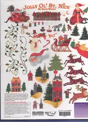 Jolly Ol St Nick Christmas Multi-Format Machine Embroidery Designs CD