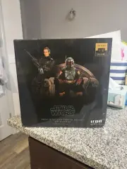 Iron Studios Deluxe Boba Fett On Throne