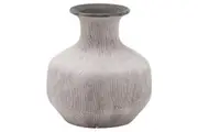 Hill Interiors Bloomville Squat Vase (Stone) (One Size)
