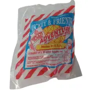 1993 McDonald's Disney Mickey & Friends EPCOT Adventure Toy - Mickey in USA Seal