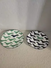 Kate Spade Dachshund Dessert Plate Set Of 2