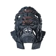 Edge Sculpture Miniature Gorilla Bust Figurine