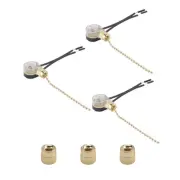 10X(3Pack Ceiling Fan Light Switch ZE-109 Fan Switch Ceiling Pull Chain4194