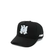 [Amiri] Amiri MA Outline Canvas Cap ONE SIZE BLACK/BLUE