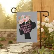 Women's Rights Are Human Rights, Pro-Choice Garden Flag, Feminist Decor