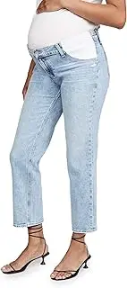 [PAIGE] Women's Maternity Straight Denim Pant