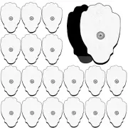 TENS Unit Replacement Pads TENS Unit Pads Snap Electrodes Pads 20PCS Reusable 35