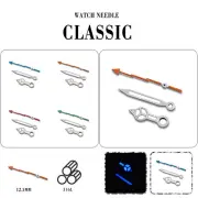 For NH35/NH36/4R/7S Watch Movement Second Hand Luminous Watch Hands Pointer Kit