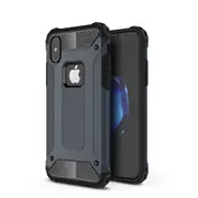 MCC Shockproof iPhone XR Heavy Duty Case Cover Tough Apple Skin iPhoneXR [Dark Blue]