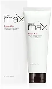 Global Max Freeze Wax 6.75 fl.oz(200ml) Strong Hold Hair Wax
