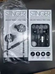 2 pack Sentry Metal Ear Buds with Microphone and Noise Isolation - NEW gunmetal