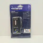 Olympus S600 Pearlcorder Microcassette Recording Dictaphone With Tape New