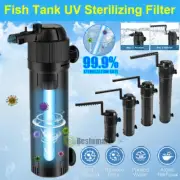 5 IN1 2-Way Internal Aquarium Fish Tank UV Sterilizers Filter Oxygen Water Pump