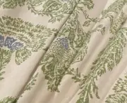 BAILEY & GRIFFIN IVY "CEYLON BATIK" LINEN & COTTON FLORAL PRINT FABRIC