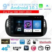 Build-In Wireless Carplay Android 16GB Car Stereo Radio GPS For Fiat 500 07-15
