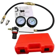 Cylinder Leak Down Tester Petrol Engine Compression Gauge Diagnostics Test Tool