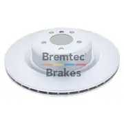 Bremtec Euro-Line GeoZinc Coated Brake Rotor - BDR40090EL