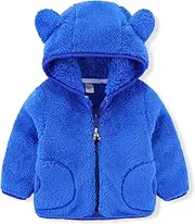 [Generic] Girls Long Winter Coat Toddler Kids Coat Winter Girl Children's Baby Fleece Outerwear Hooded Boy Jacket Girls Coat&Jacket Fleece Lined Winter Coats Girls