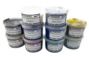 8oz - 1/2 Pint Glitter Screen Printing Ink - Plasitsol Ink - Fabric Paint