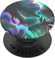 PopSockets PopGrip - Expanding Stand and Grip with a Swappable Top for Smartphones and Tablets - Oil Agate