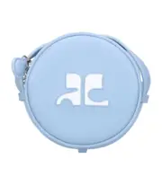 Courrèges Reedition Circle Logo Detailed Crossbody Bag One size Blue