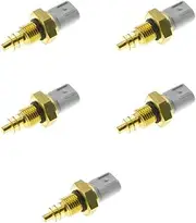 5Pcs Car Coolant Temperature Sensor, for Air Inlet Pipe Car Water Temperature Sensors 8942287204 8942287204