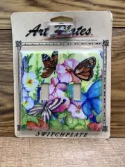 Light Switch Plate Outlet Covers FLOWERS AND BUTTERFLIES