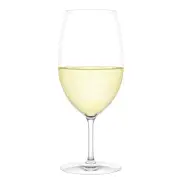 Everyday Redor Glass in White by Plumm-White